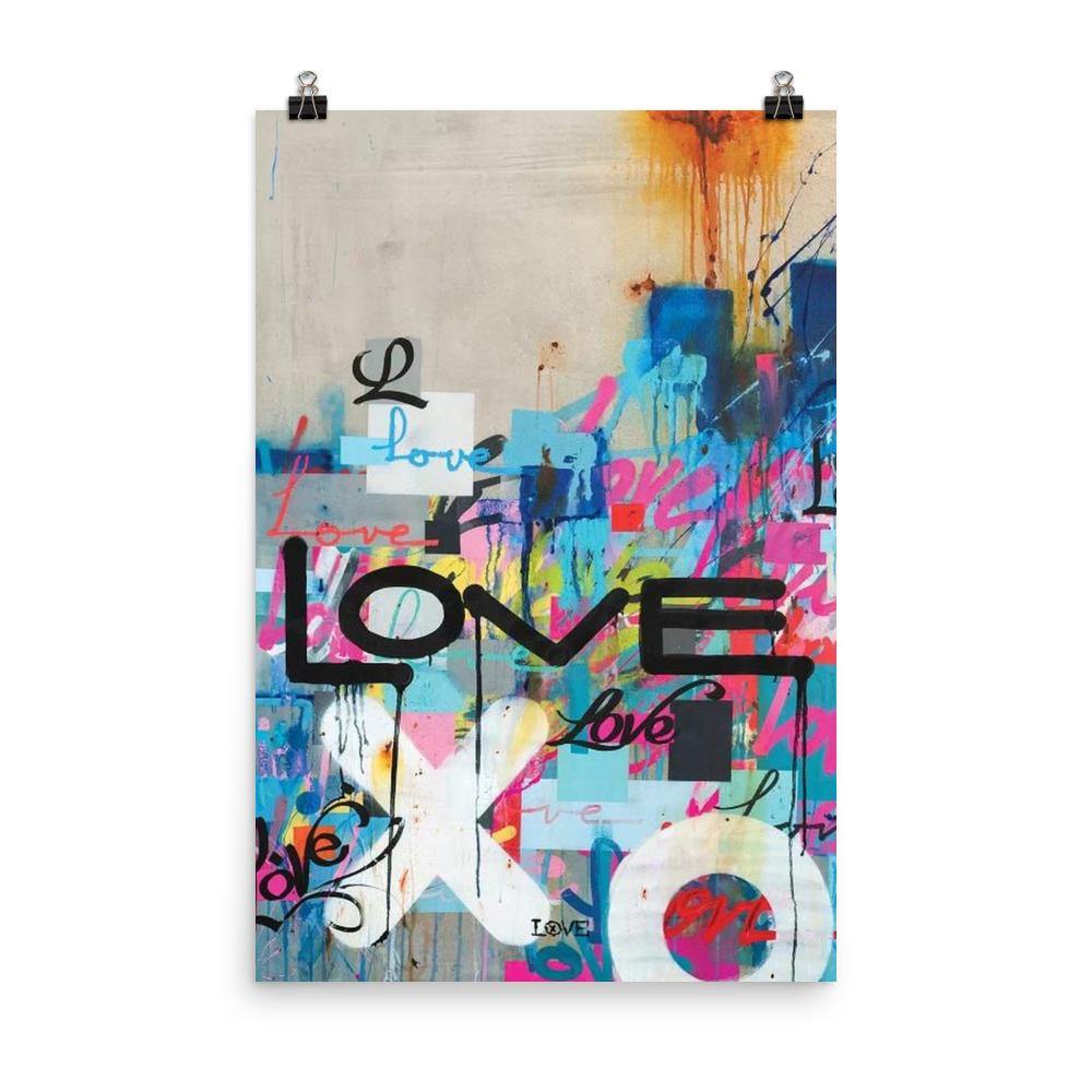 LOVE XOXO Poster