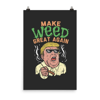 Make Statement Great Again Poster von NiZED als Trippy Poster und Wall Art fuer auffaellige Raumgestaltung