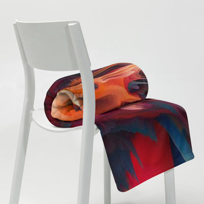 Shick Psychedelic Kuscheldecke von NiZED als Kuscheldecke, Home Statement und Geschenkidee