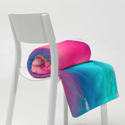 Farce Psychedelic Kuscheldecke von NiZED als Kuscheldecke, Home Statement und Geschenkidee