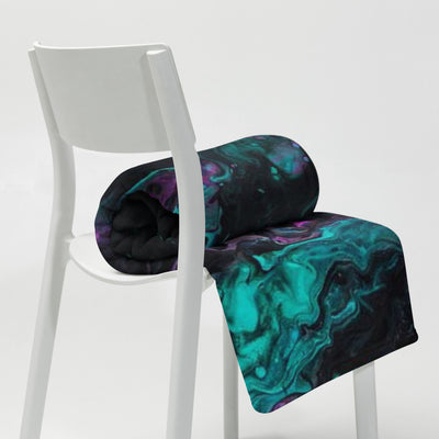 Dé­jà Vu Psychedelic Vibes Kuscheldecke - Produktbild 2 - NiZED