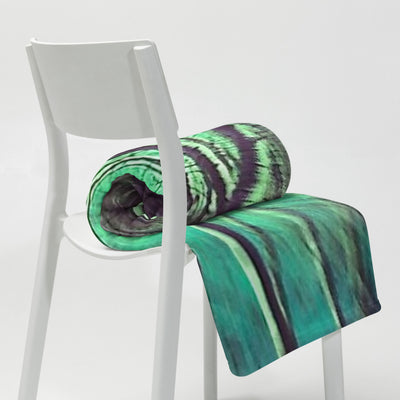 Palm Trees Kuscheldecke von NiZED als Kuscheldecke, Home Statement und Geschenkidee