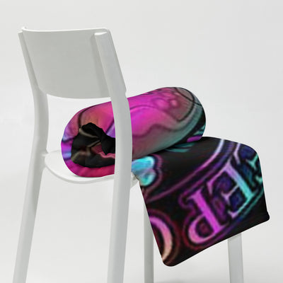 Keep Calm Frog Kuscheldecke von NiZED als Kuscheldecke, Home Statement und Geschenkidee