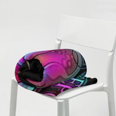 Keep Calm Frog Kuscheldecke - Produktbild 2 - NiZED