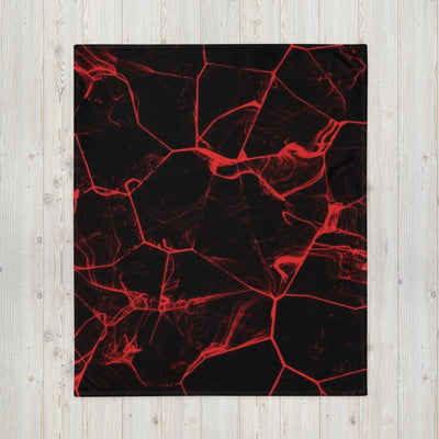 Rot Psychedelic Kuscheldecke - Produktbild 3 - NiZED