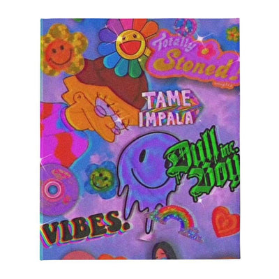 Trip Vibes Kuscheldecke - Produktbild 3 - NiZED