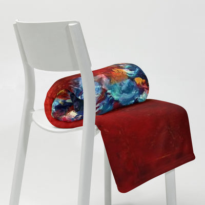 Visa Kuscheldecke von NiZED als Kuscheldecke, Home Statement und Geschenkidee
