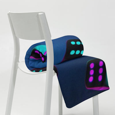 wuerfel Kuscheldecke von NiZED als Kuscheldecke, Home Statement und Geschenkidee