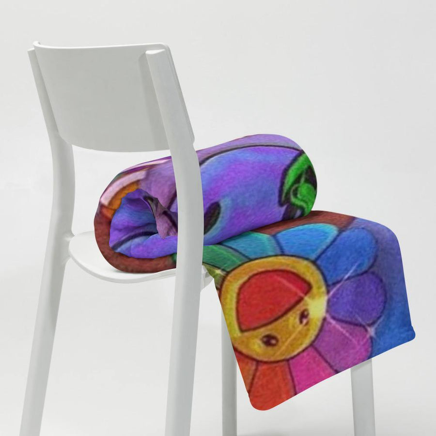 Trip Vibes Kuscheldecke von NiZED als Kuscheldecke, Home Statement und Geschenkidee