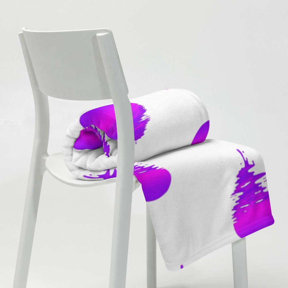 Purple Sun Kuscheldecke