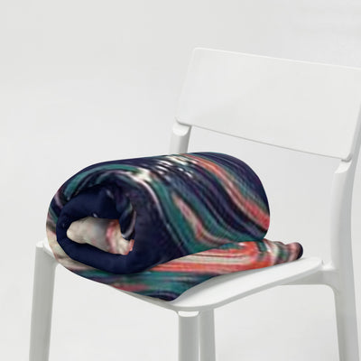 Blurred Vibes Kuscheldecke von NiZED als Kuscheldecke, Home Statement und Geschenkidee