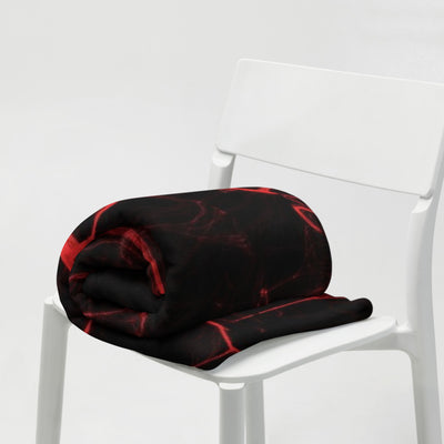 Rot Psychedelic Kuscheldecke - Produktbild 2 - NiZED