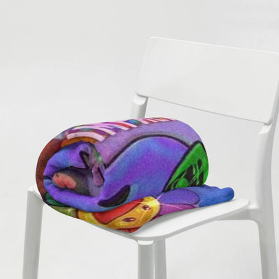 Trip Vibes Kuscheldecke - Produktbild 2 - NiZED