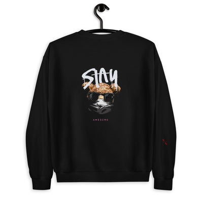 Stay Awesome Sweater von NiZED als NiZED Produkt, Streetwear Accessoire und Geschenkidee