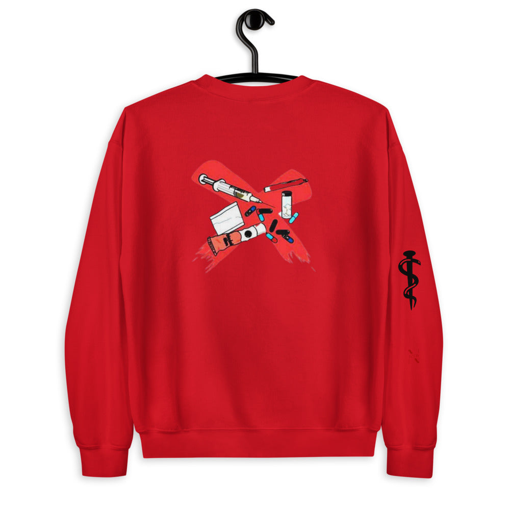 X All DRUGS Sweater
