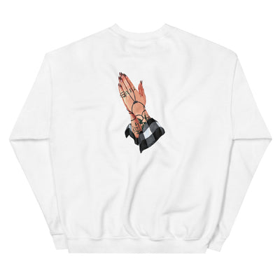 Pray Sweater von NiZED als NiZED Produkt, Streetwear Accessoire und Geschenkidee