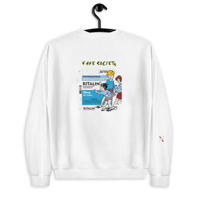 Statement Again Sweater von NiZED als NiZED Produkt mit Graphic Aesthetic und Statement Design