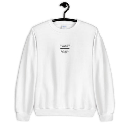 Criminal NiZED x London Sweatshirt