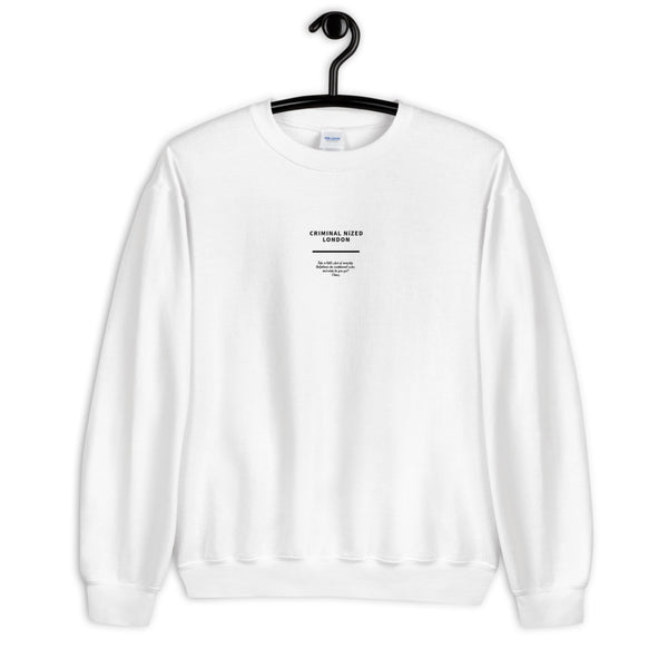 Criminal NiZed x London sweatshirt