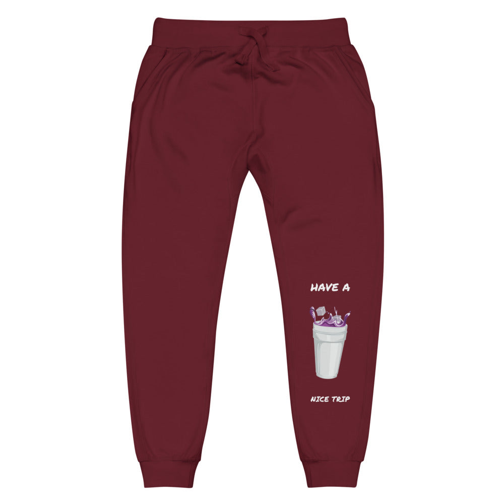 Have a nice trip x codeine sweatpants