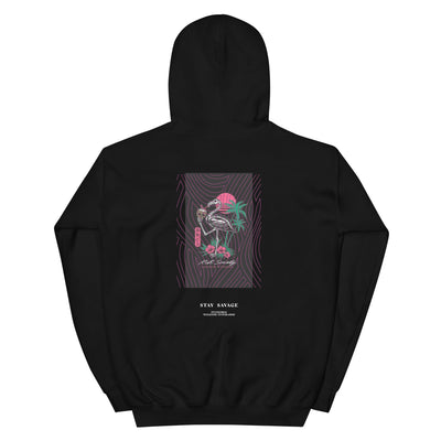 Paradise Flamingo Hoodie - Produktbild 15 - NiZED