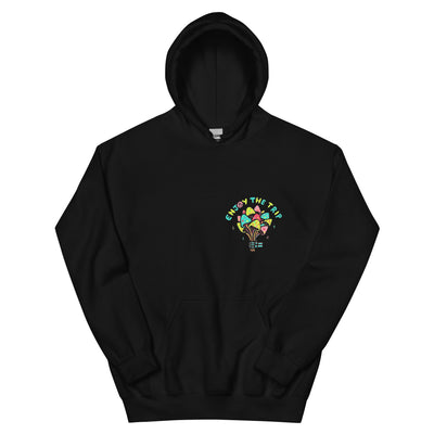 Enjoy The Trip Hoodie von NiZED als Streetwear Hoodie, Rave Hoodie und provokantes Outfit