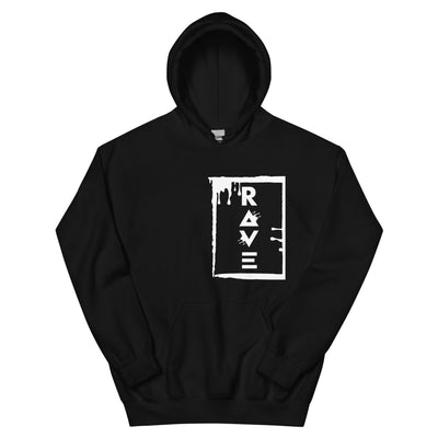 Rave V Hoodie von NiZED als Streetwear Hoodie, Rave Hoodie und provokantes Outfit