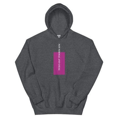 Not normal and not usual Kapuzenpullover