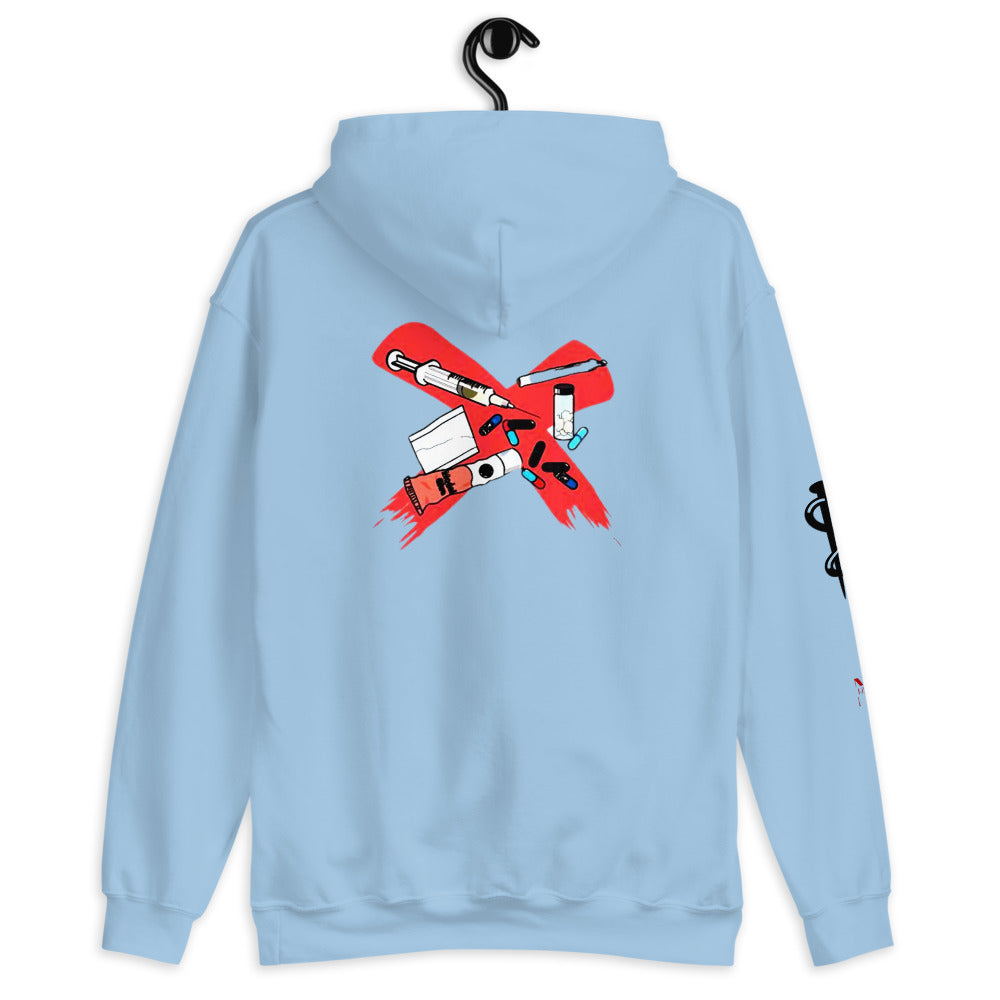 X All DRUGS Kapuzenpullover