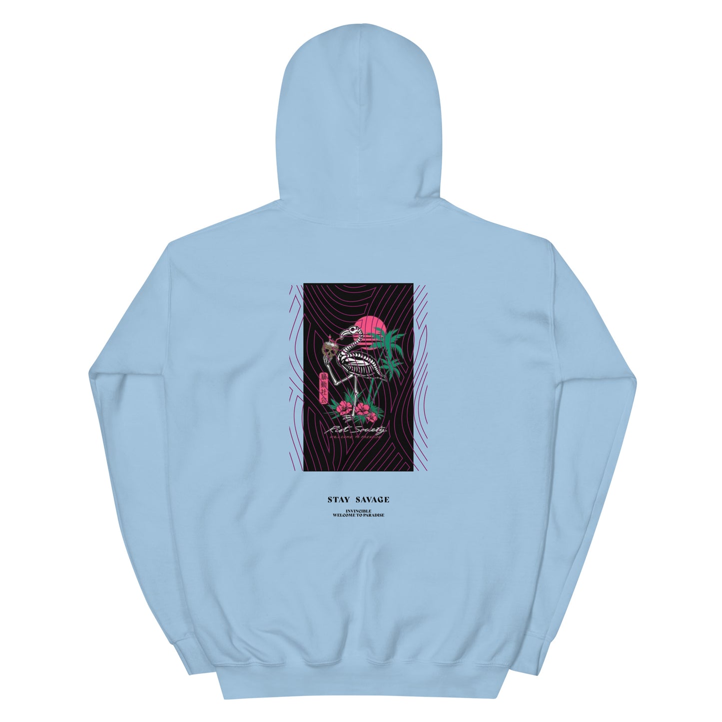 Paradise Flamingo Kapuzenpullover