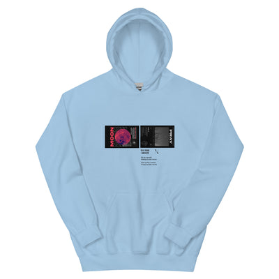 Moon Kapuzenpullover von NiZED als Streetwear Hoodie, Rave Hoodie und provokantes Outfit