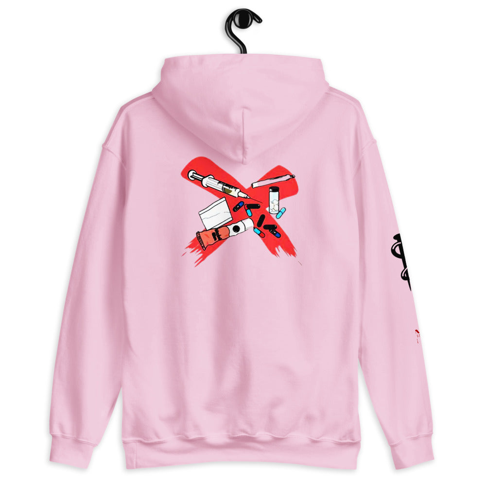 X All DRUGS Kapuzenpullover