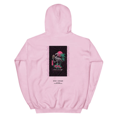 Paradise Flamingo Hoodie - Produktbild 13 - NiZED