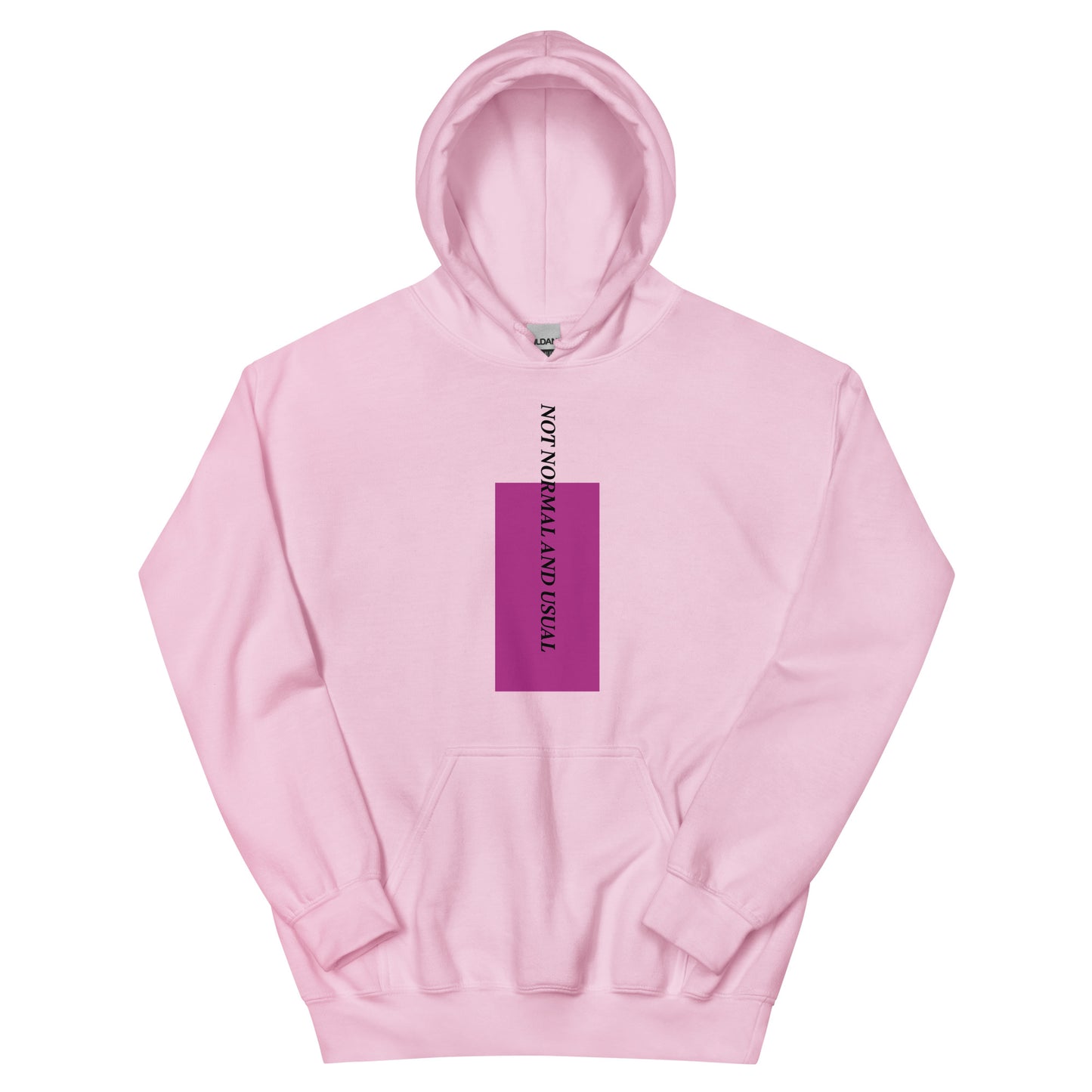 Not normal and not usual Kapuzenpullover