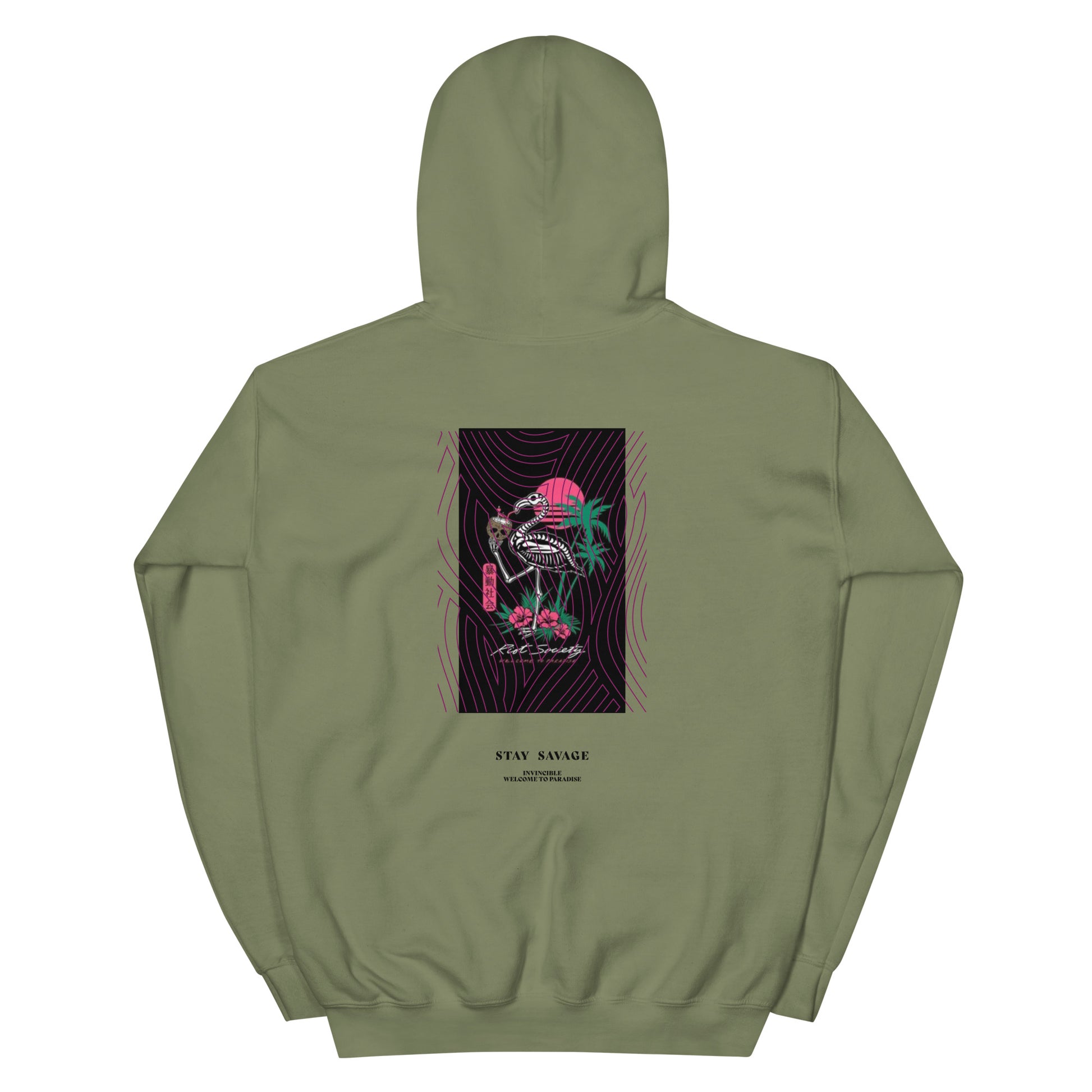 Paradise Flamingo Kapuzenpullover