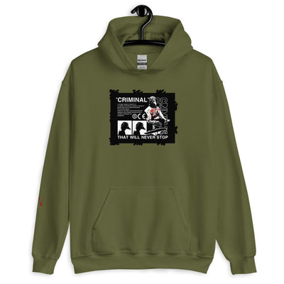 Criminals Never dies Hoodie - Produktbild 11 - NiZED