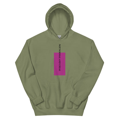 Not normal and not usual Kapuzenpullover