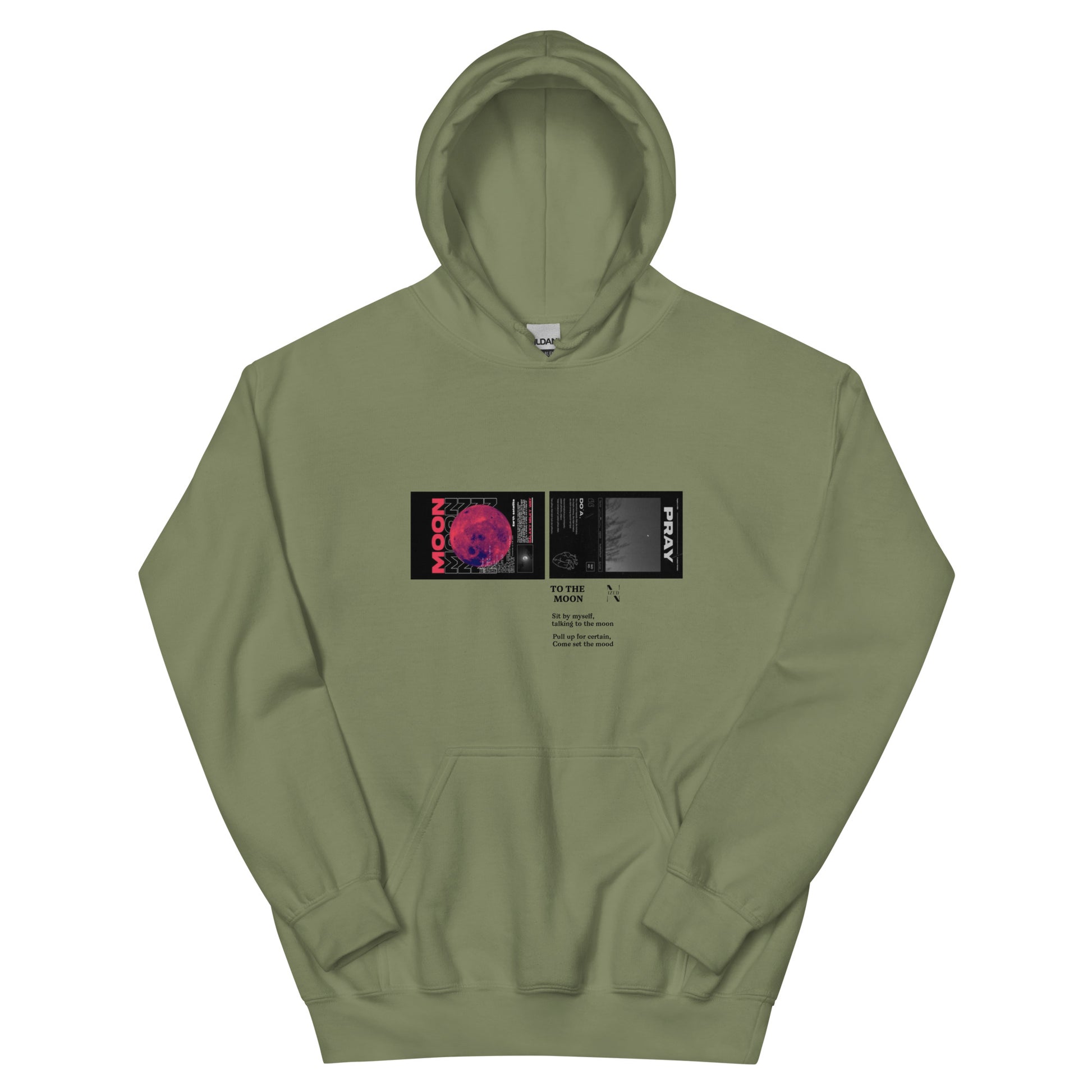 To the moon Kapuzenpullover