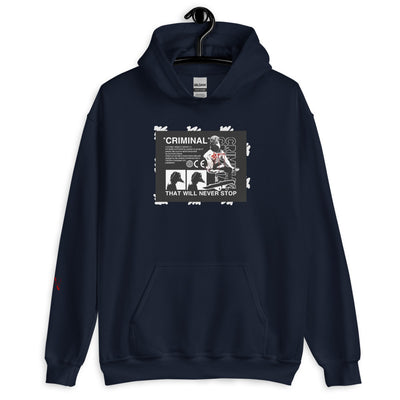 Criminals Never dies Hoodie - Produktbild 23 - NiZED