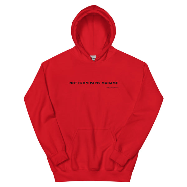 Not from paris madame hoodie
