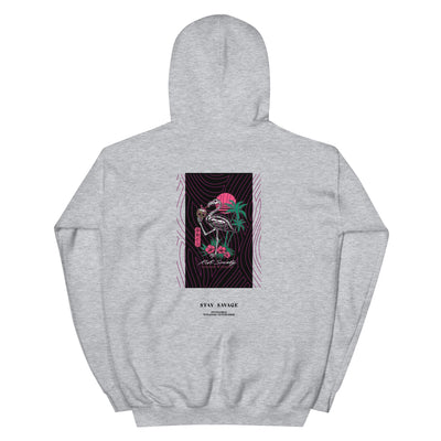 Paradise Flamingo Hoodie - Produktbild 9 - NiZED