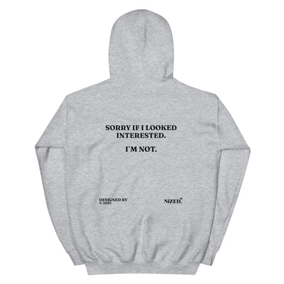 Sorry If I Looked Interessted But I´m Not Hoodie - Produktbild 10 - NiZED