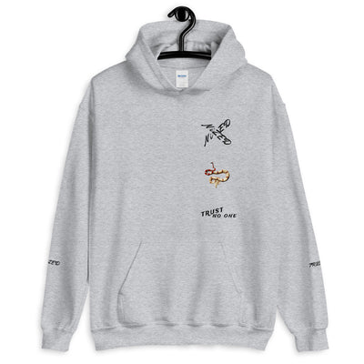 Trust Hoodie von NiZED als Streetwear Hoodie, Rave Hoodie und provokantes Outfit Ansicht 4