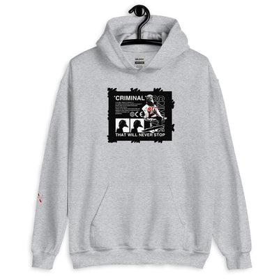 Criminals Never dies Hoodie - Produktbild 15 - NiZED