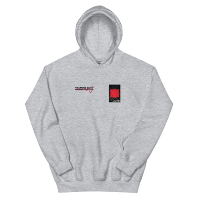 Warning Kapuzenpullover von NiZED als Streetwear Hoodie, Rave Hoodie und provokantes Outfit
