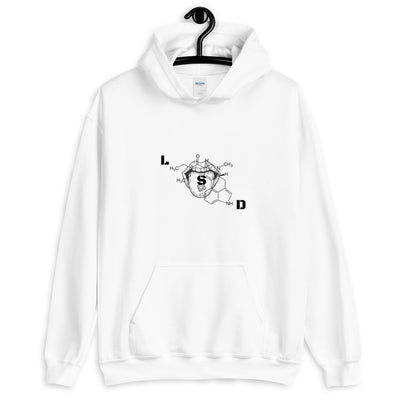Pulse Graphic Hoodie von NiZED als hoodie für Streetwear Rave Festival Outfit