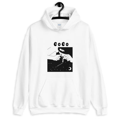 La Coca Kapuzenpullover von NiZED als Streetwear Hoodie, Rave Hoodie und provokantes Outfit