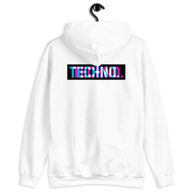 Techno Hoodie von NiZED als Festival Raver Hoodie und unisex Streetwear