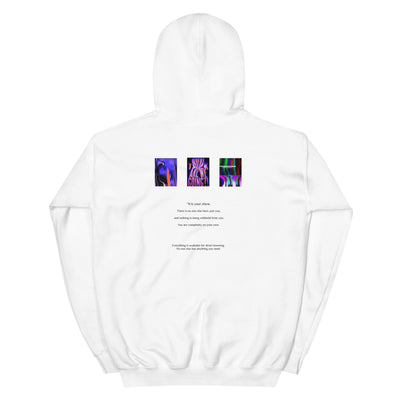 Illusion Kapuzenpullover von NiZED als Streetwear Hoodie, Rave Hoodie und provokantes Outfit