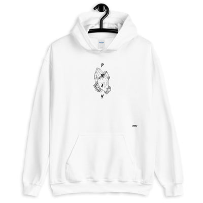 Pray Kapuzenpullover von NiZED als Streetwear Hoodie, Rave Hoodie und provokantes Outfit